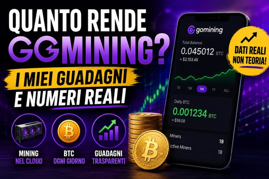 Quanto rende GoMining?