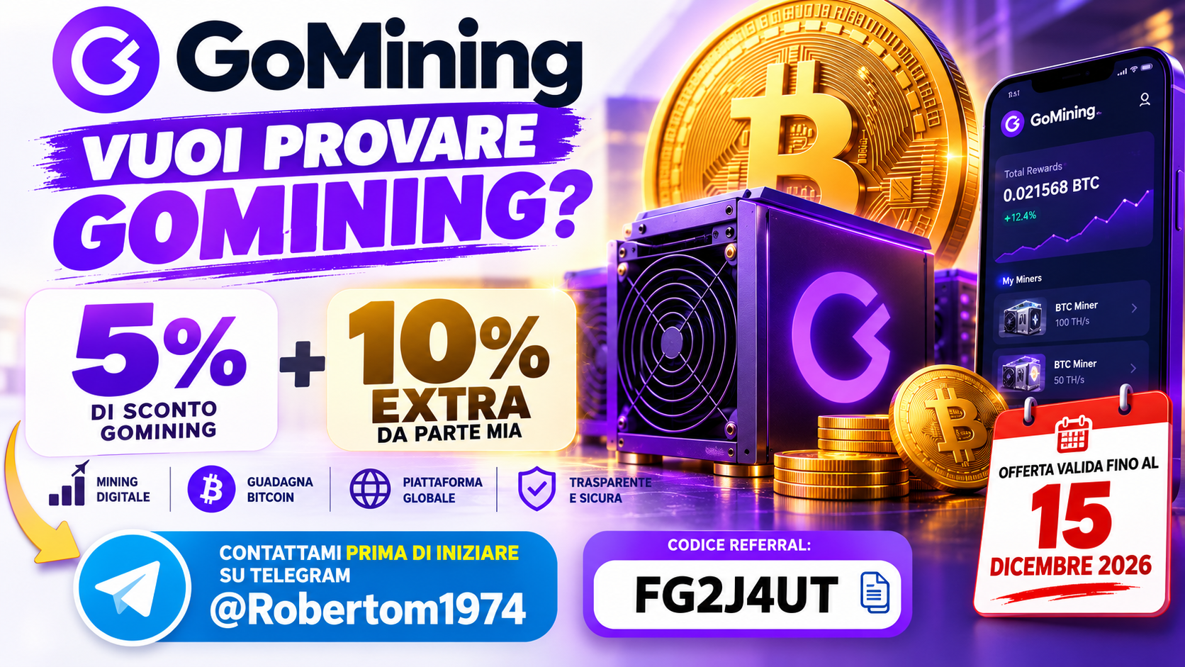 promo Gomining